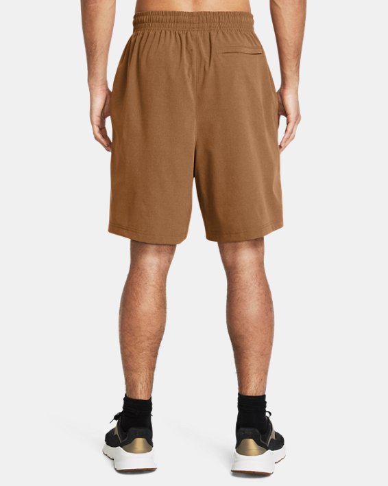 Men's UA Unstoppable Vent Shorts in Brown image number 1